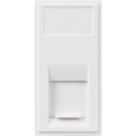 Knightsbridge  Modular RJ45 Ethernet Socket White