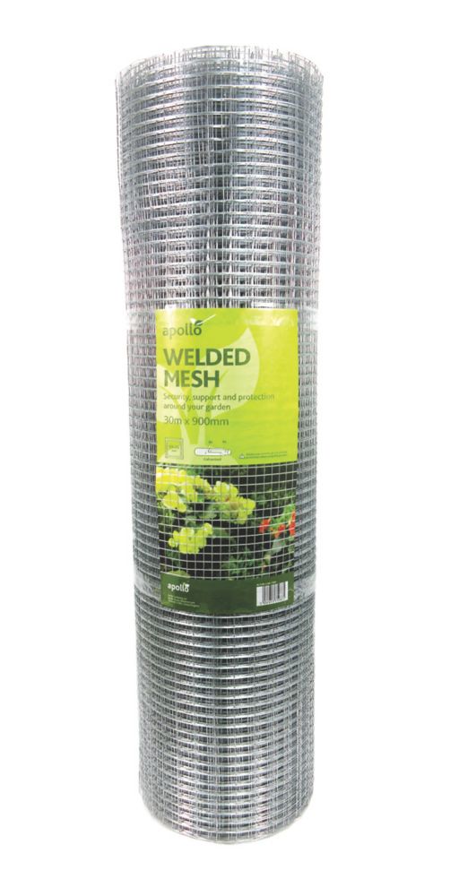 Apollo 13 x 25mm Galvanised Welded Mesh 0.9m x 30m