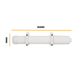 TCP  60W Electric Wall or Ceiling-Mounted Tube Heater White