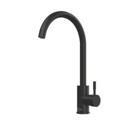 ETAL Tivoli Single Lever Kitchen Mixer Tap Matt Black Finish