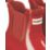 Hunter Original Chelsea Gloss Size 4 Womens Red Non Safety Wellies