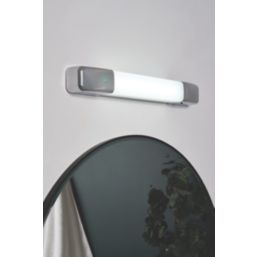 Spa  Single Voltage LED Shaver Light Chrome 10W 1000lm