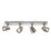 Knightsbridge  Bar 4-Light Quad GU10 Ceiling Spotlight Brushed Chrome