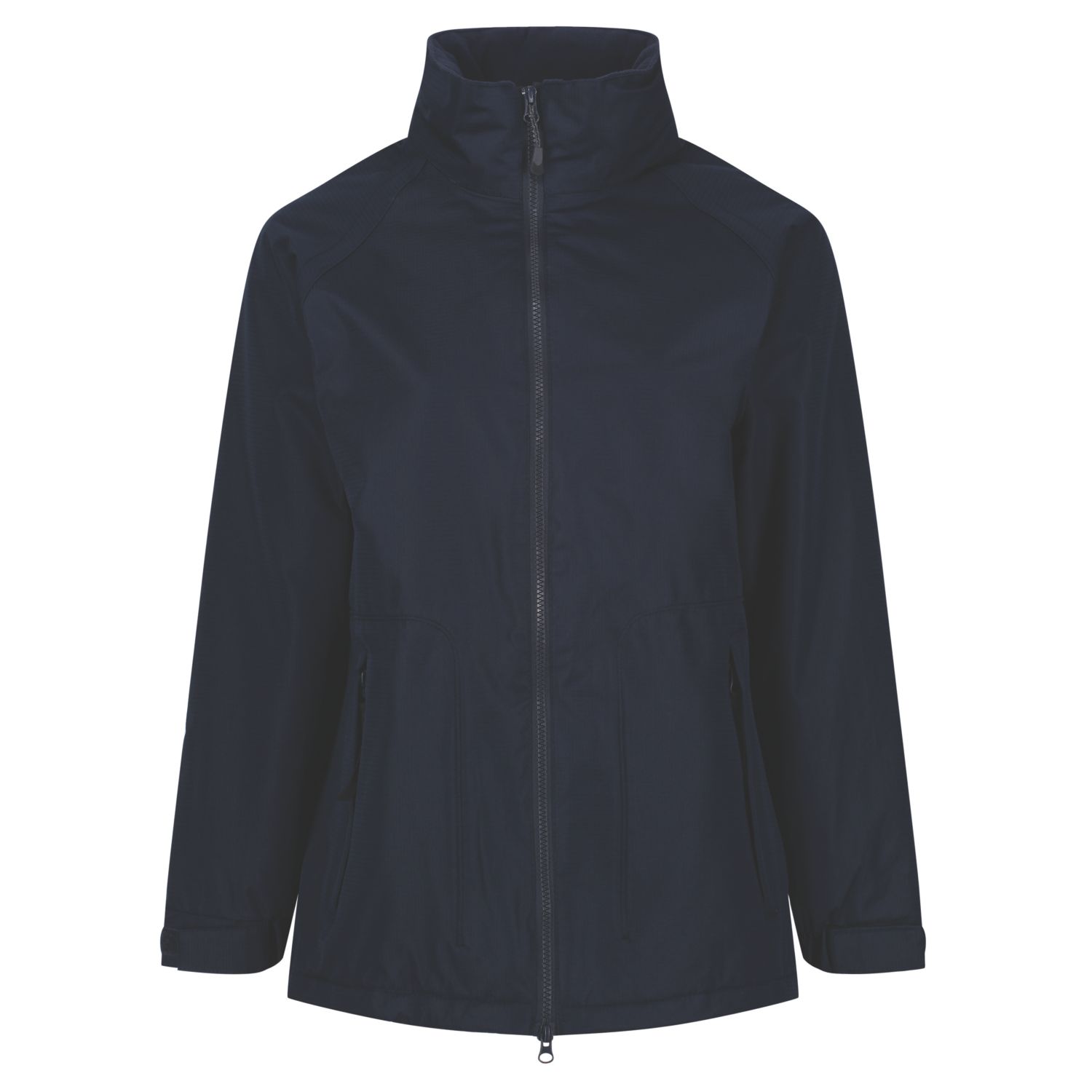 Regatta Hudson Womens Fleece-Lined Waterproof Jacket Navy Size 16 (592HJ)