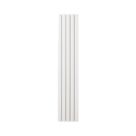 Time GLOW 1800mm x 345mm 4030BTU White Vertical Designer Radiator