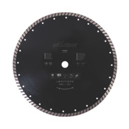 Refurb Evolution RAGEBLADE355DIAMOND Masonry Diamond Turbo Blade 355mm x 25.4mm