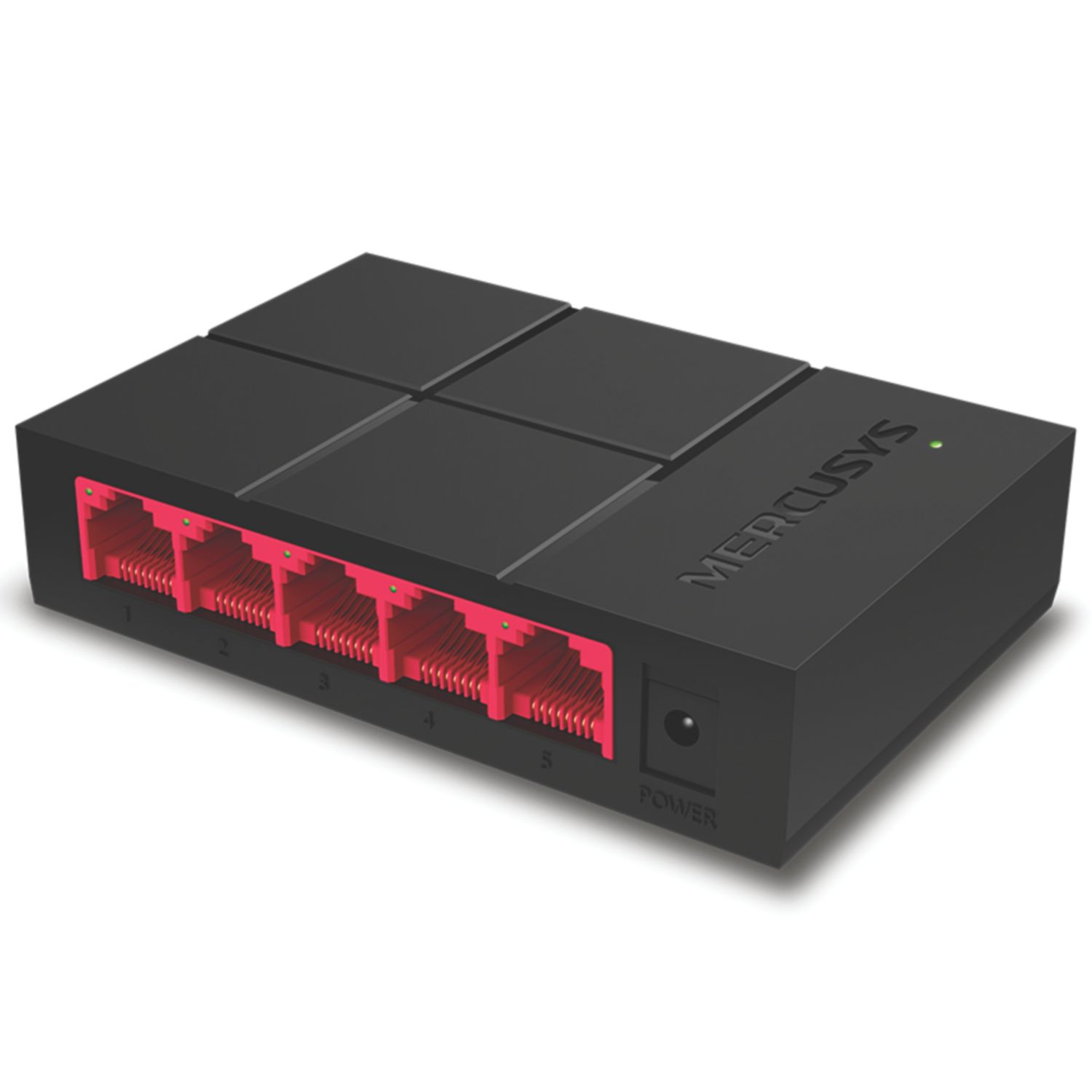 TP-Link Mercusys MS105G 5 Port Desktop Network Switch Black (592RN)