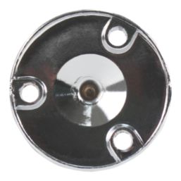 Essentials Rail Centre Bracket Polished Chrome 19mm