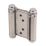 Eclipse Satin Stainless Steel  Spring Hinges 78mm x 130mm 2 Pack