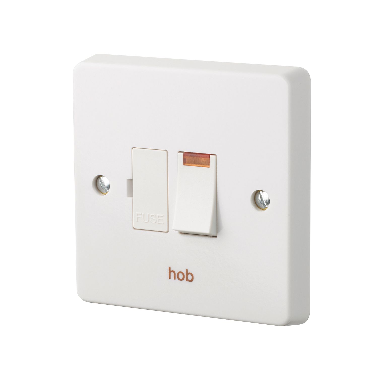 Crabtree Capital 13A Switched Hob Fused Spur with Neon White (5937K)