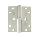 Union PowerLoad Zinc-Plated Right-Handed Grade 13 Fire Rated Lift-Off Hinges 100mm x 88mm 3 Pack
