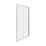 Fit Quick Framed Rectangular Sliding Shower Door Chrome 1000mm x 1850mm