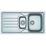 Refurb Franke Flash 1.5 Bowl Stainless Steel Inset Sink with Reversible Drainer  1000mm x 500mm