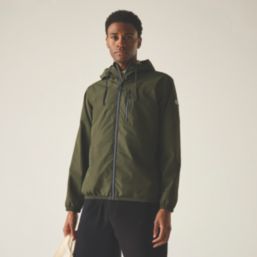 Regatta Shorebay Waterproof Jacket Dark Khaki / Black Large Size 49" Chest