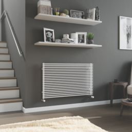 Ximax Aurora 600mm x 1000mm 2870BTU White Horizontal Designer Radiator