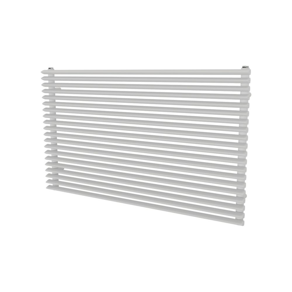 Ximax 600mm x 1000mm 2870BTU White Horizontal Designer Radiator Screwfix