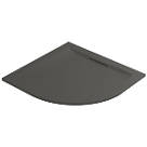 Mira Flight Level Quadrant Shower Tray Slate Grey 900 x 900 x 25mm