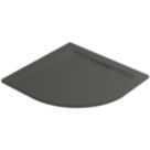 Mira Flight Level Quadrant Shower Tray Slate Grey 900mm x 900mm x 25mm
