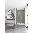 Splashwall Scafell Slate Bathroom Wall Panel Stone Grey 1200mm x 2420mm x 10mm