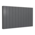 Reina Casina 600mm x 1040mm 3869BTU Anthracite Horizontal Aluminium Radiator