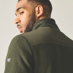 Regatta Morran Full Zip Fleece Dark Khaki  Medium 39-40" Chest