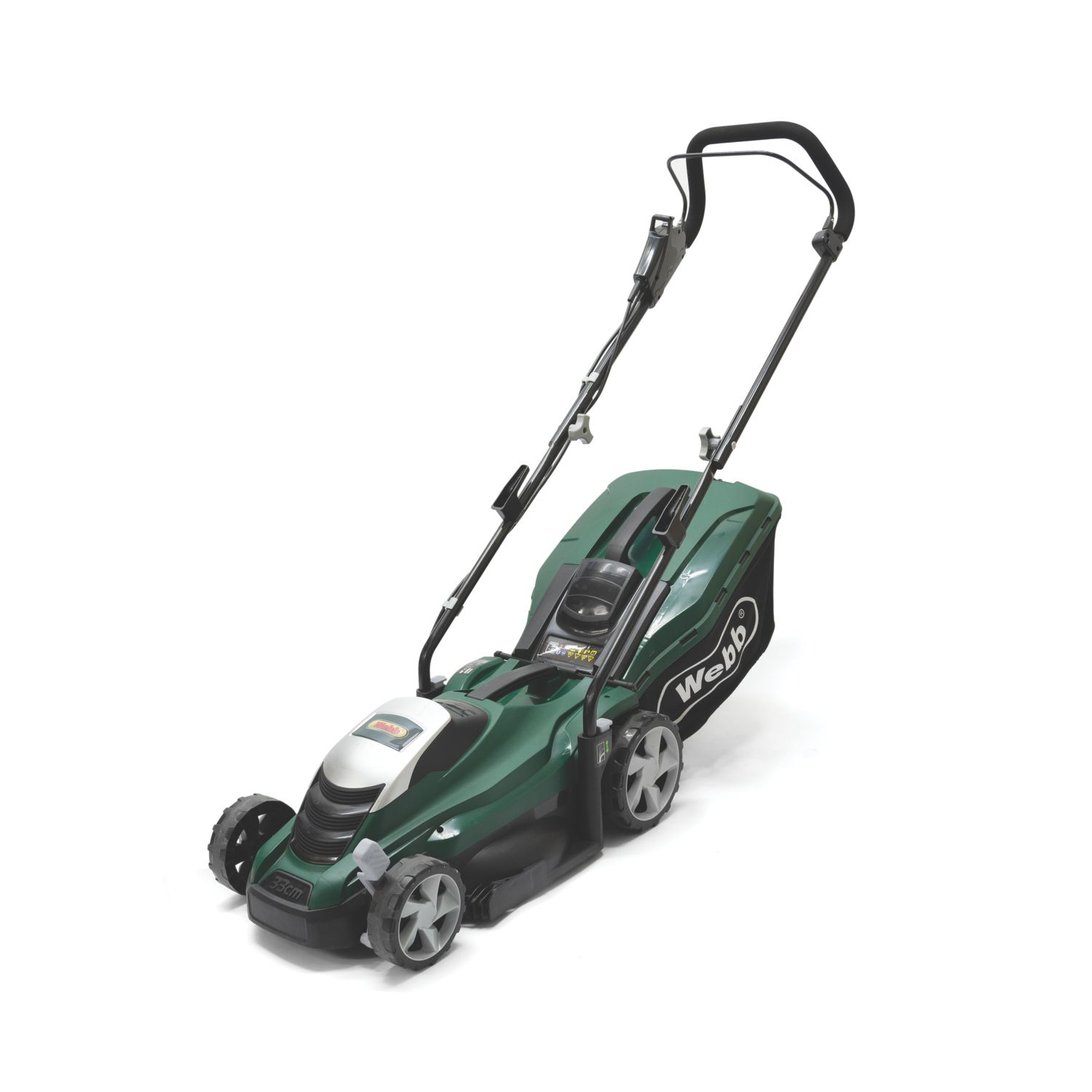 Webb Classic WEER33 1300W 33cm Electric Rotary Lawn Mower 230-240V (593PP)