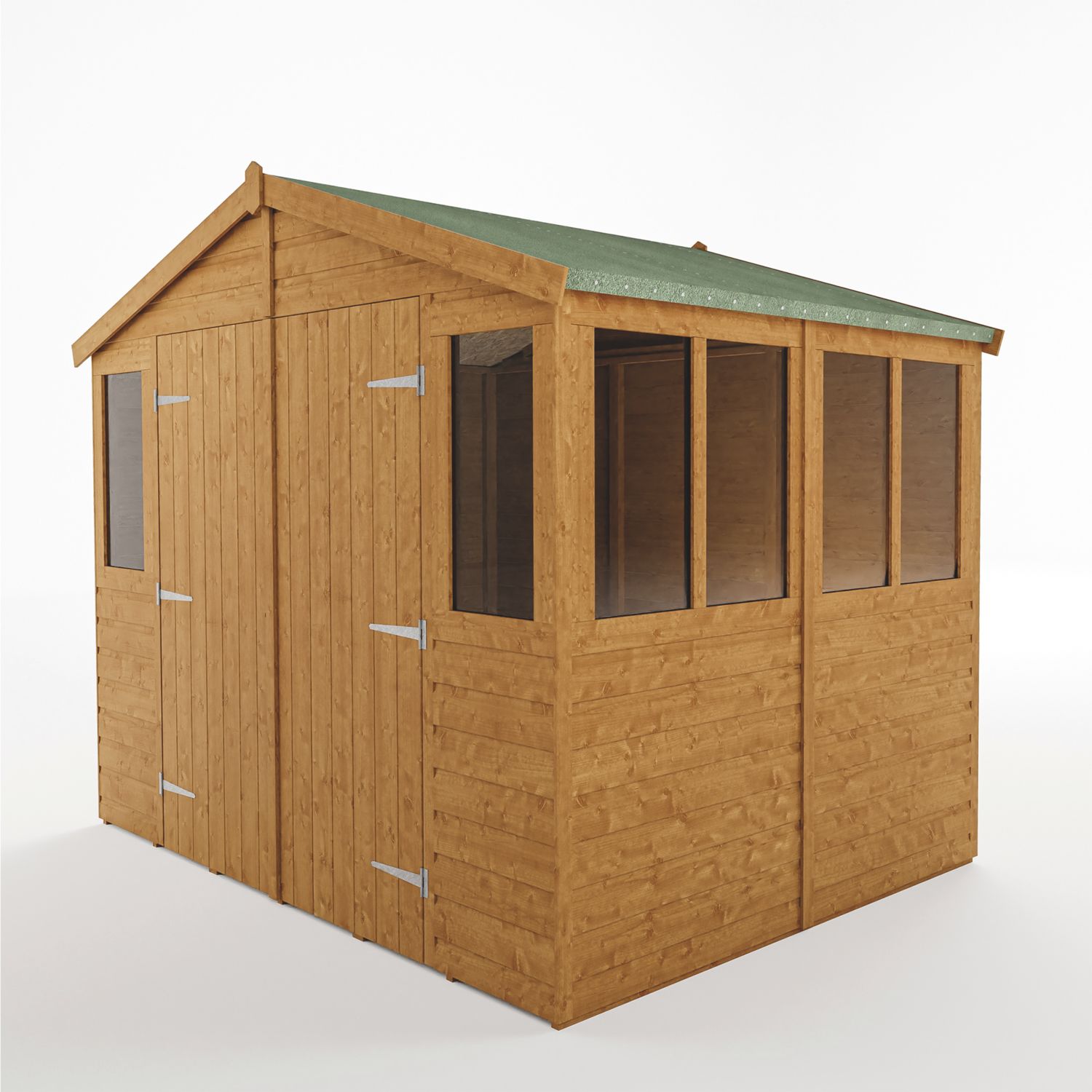 Rowlinson 9' x 6' (Nominal) Apex Shiplap T&G Timber Workshop (593PR)