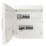 Garo G26B-7AS 26-Module 15-Way Populated  Dual RCD Consumer Unit with SPD