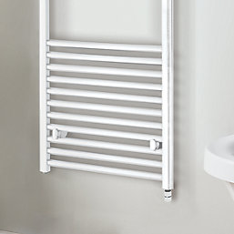 Towelrads Richmond Electric Towel Radiator with Standard Heating Element 1186m x 450mm White 1365BTU