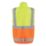 Regatta Pro Zip Collar Vest Hi-Vis Vest Yellow/Orange Large 41.5" Chest