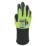 Wonder Grip WG-1855HY U-Feel  General Handling Gloves Yellow Large