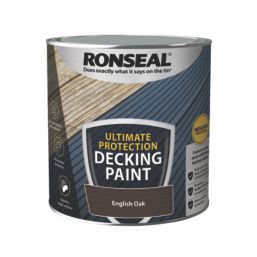 Ronseal Ultimate Protection Decking Paint English Oak 2.5Ltr
