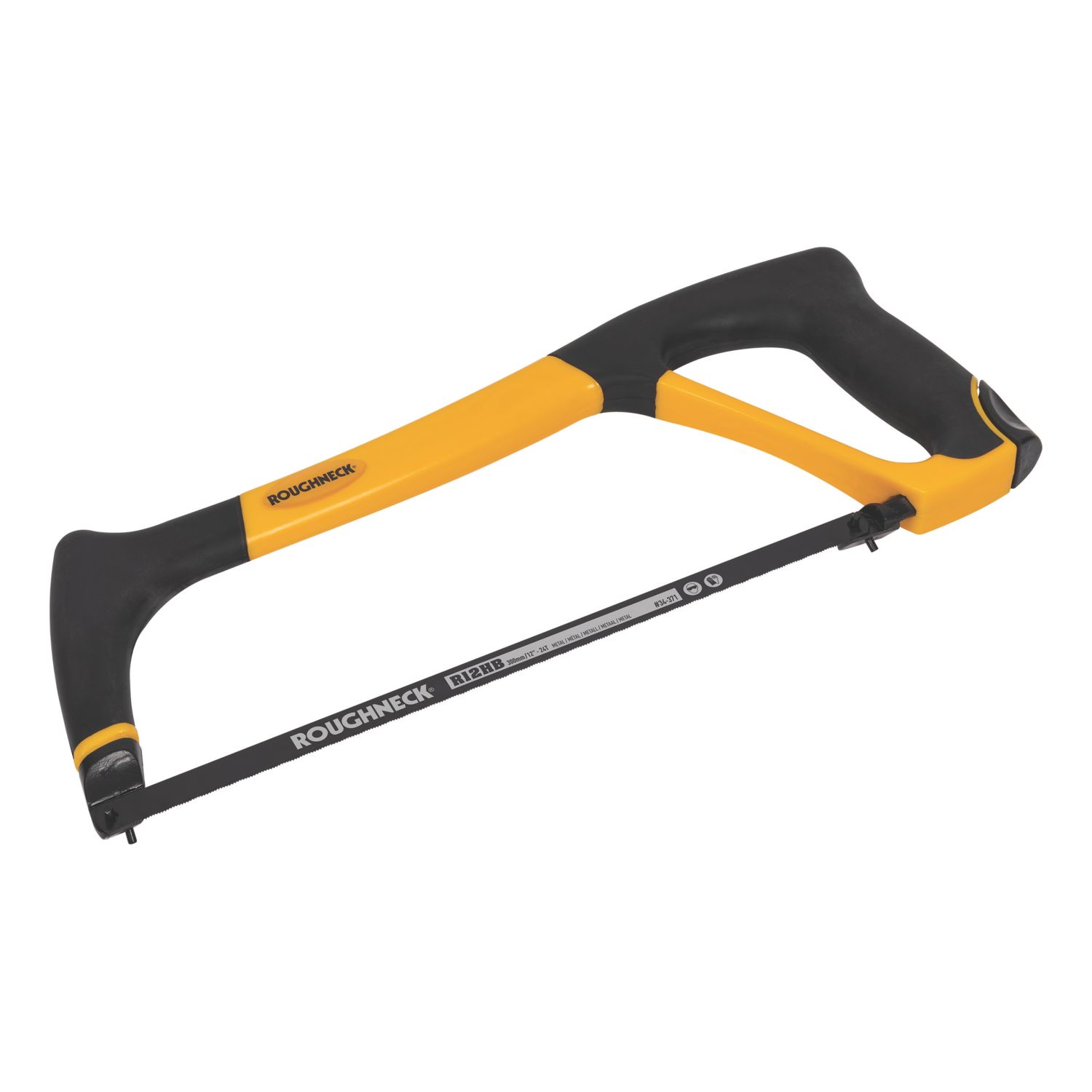 Roughneck R12H 24tpi Metal/Plastic Heavy Duty Hacksaw 12" (300mm) (593YM)
