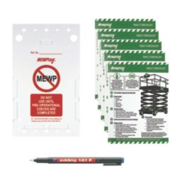 Scafftag  MEWP Tag Kit 7 Pieces