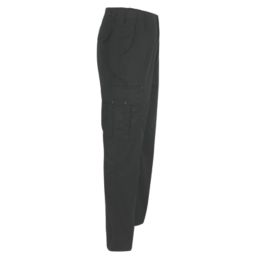 Herock Thor Work Trousers Black 34" W 32/34" L