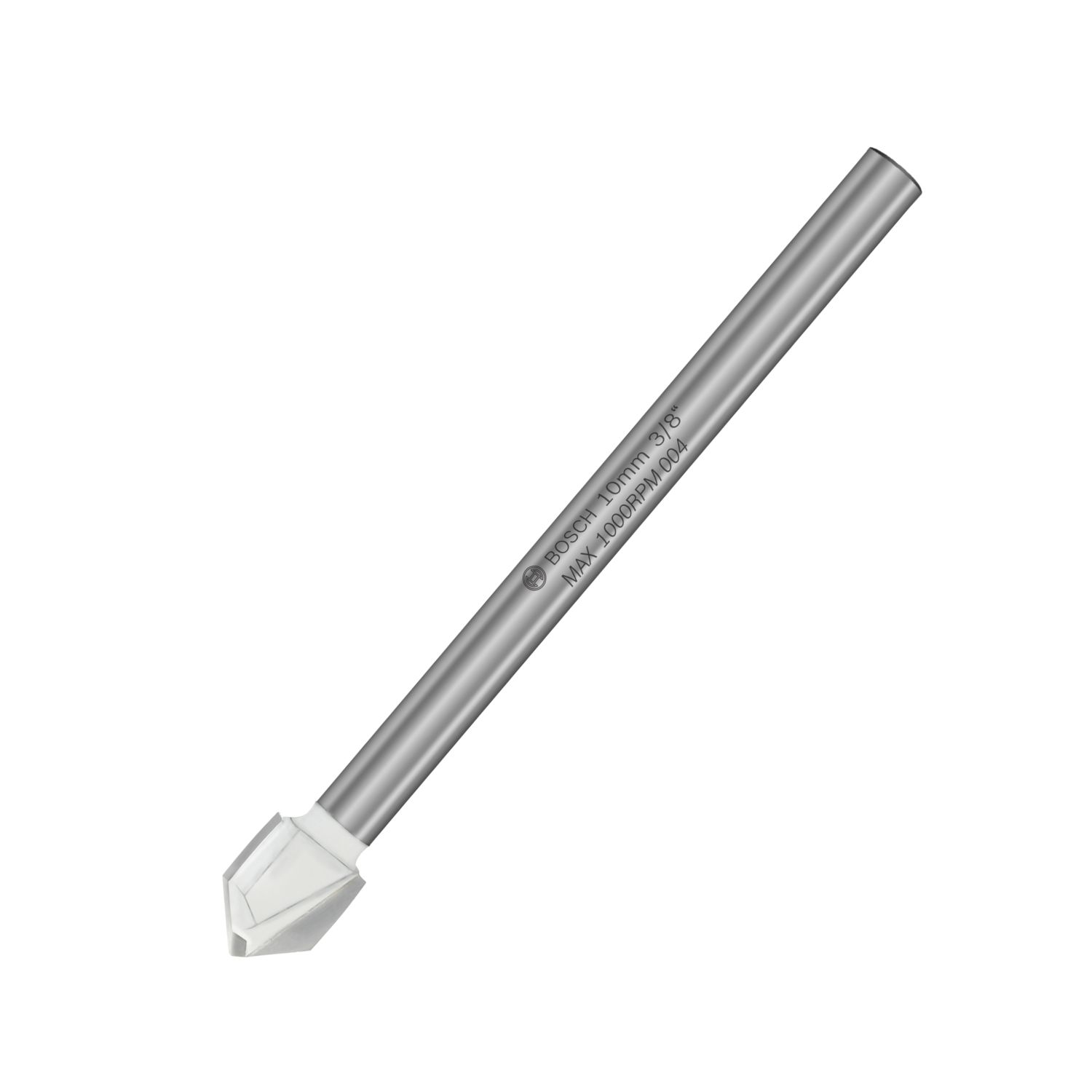 Bosch CYL-9 Straight Shank Tungsten Carbide Tile & Glass Drill Bit 6mm x 80mm (59438)