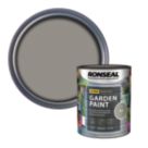 Ronseal 750ml Slate Matt Garden Paint
