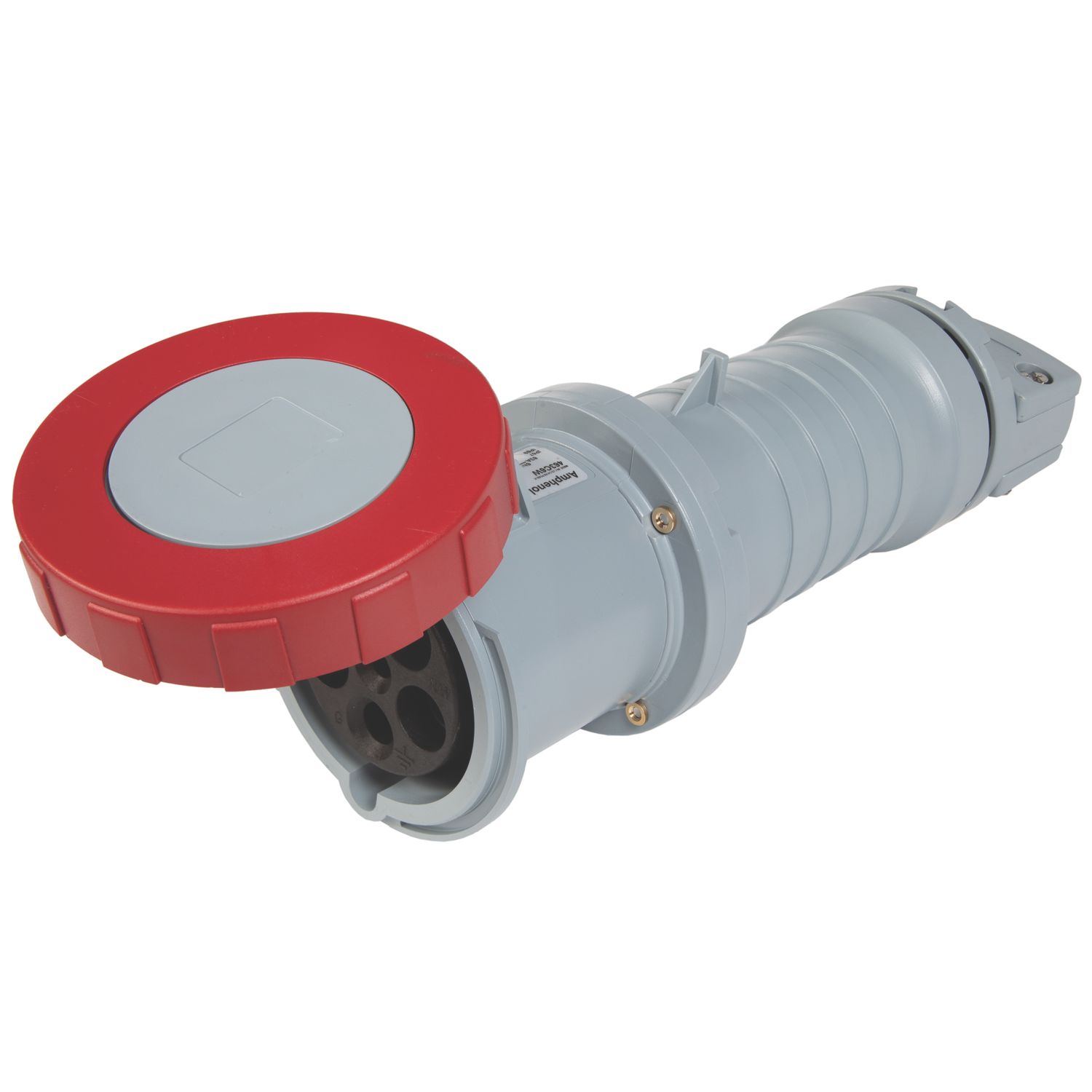 Amphenol 63A 4P+E Sockets, Connectors & Plugs 415V (5948F)