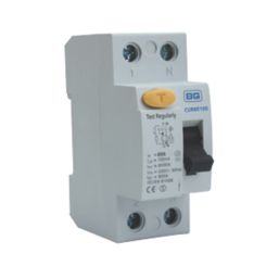 British General Fortress 80A 100mA DP Type AC  RCD