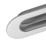 Eurospec Oval Flush Pull Handle 120mm Polished Stainless Steel
