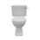 Traditional Soft-Close Close-Coupled Toilet & Seat Dual-Flush 6Ltr