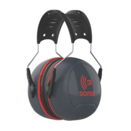 JSP Sonis 3 Headband Ear Defenders 37dB SNR