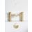 Bristan Frammento Brushed Brass 150mm Deck Mounted Lever 2 Tap Holes Bath Mixer Tap