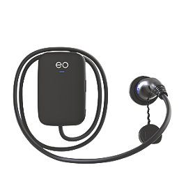 EO Mini Pro 3 1 Port 7.2kW  Mode 3 Type 2 Plug Electric Vehicle Charger & Cable Black