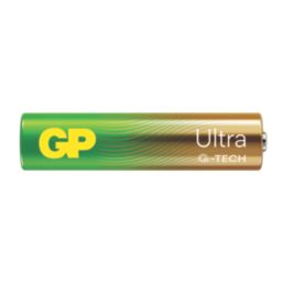 GP Batteries Ultra AAA 1.5V Alkaline Batteries 12 Pack