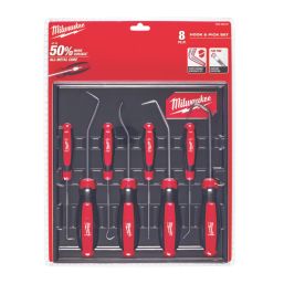 Milwaukee Hook & Pick Set 8 Pieces