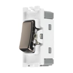 British General Nexus 20A Grid DP Control Switch Black Nickel