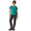 Regatta Ada Short Sleeve Womens Cotton Stretch T-Shirt Wilderness Green Size 12