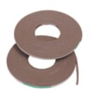 Stormguard Sureseal 3 Self-Adhesive Foam Draught Excluder Weatherstrips Brown 7.5m 2 Pack