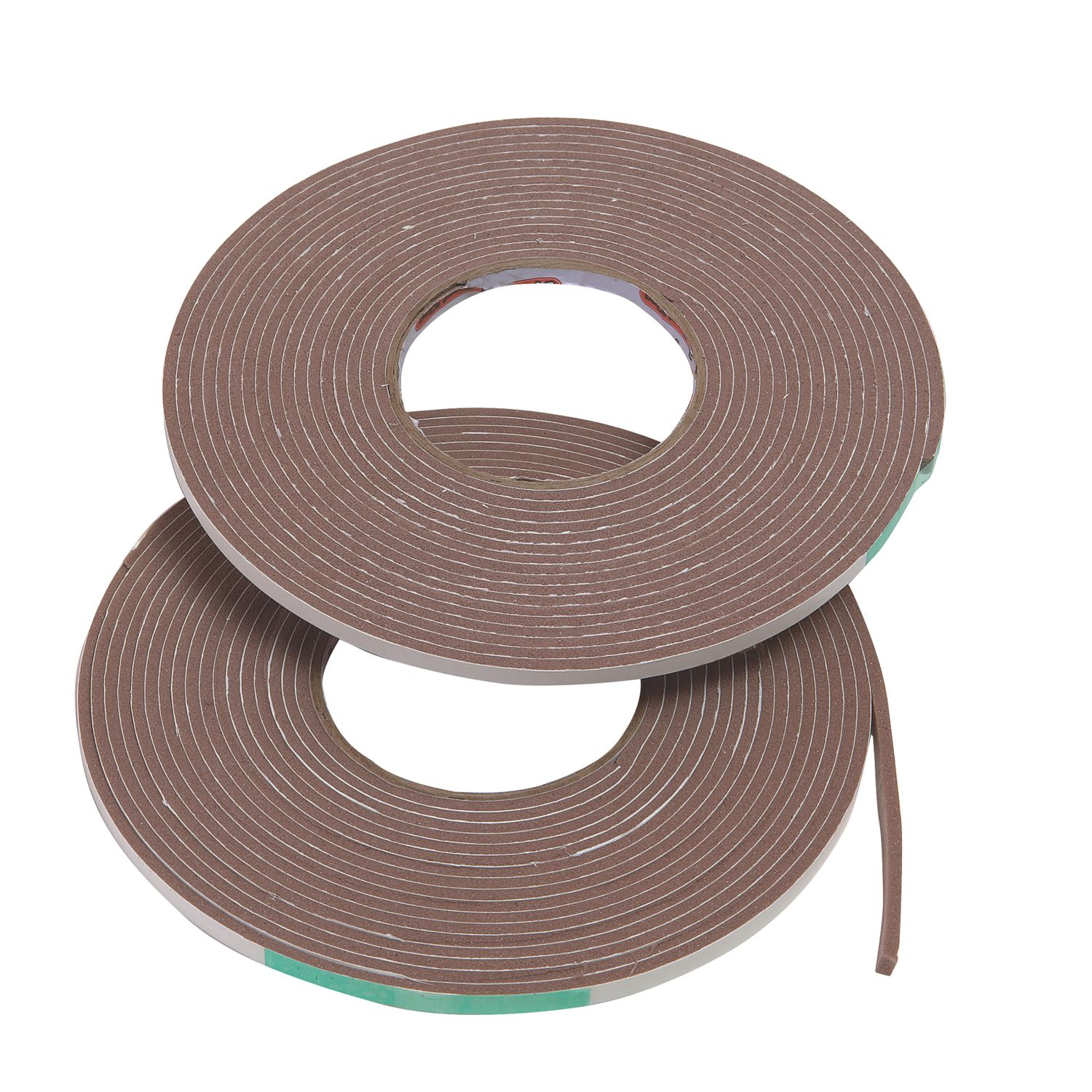 Stormguard Sureseal 3 Self-Adhesive Foam Draught Excluder Weatherstrips Brown 7.5m 2 Pack (594VV)